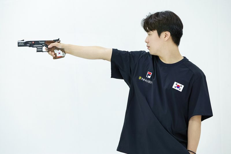 사격 국가대표 이건혁. 사진=대한사격연맹 홈페이지 캡처