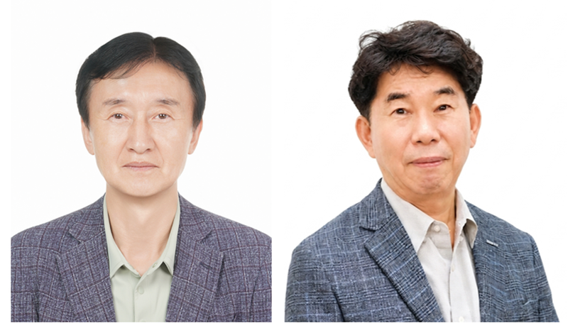왼쪽부터 최상운 에코프로 신임 사장, 박종환 에코프로에이치엔 신임 사장. 에코프로 제공