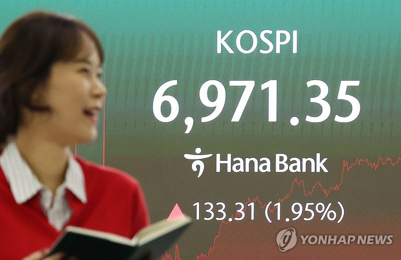'마이크론·반도체 수출' 훈풍…코스피 1.95%·코스닥 4.48%↑ (출처=연합뉴스)