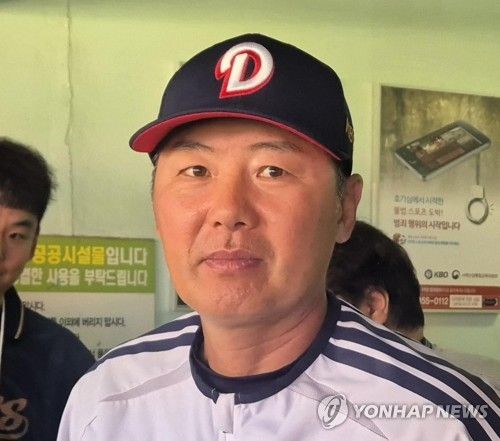 두산 김원형 감독 (출처=연합뉴스)