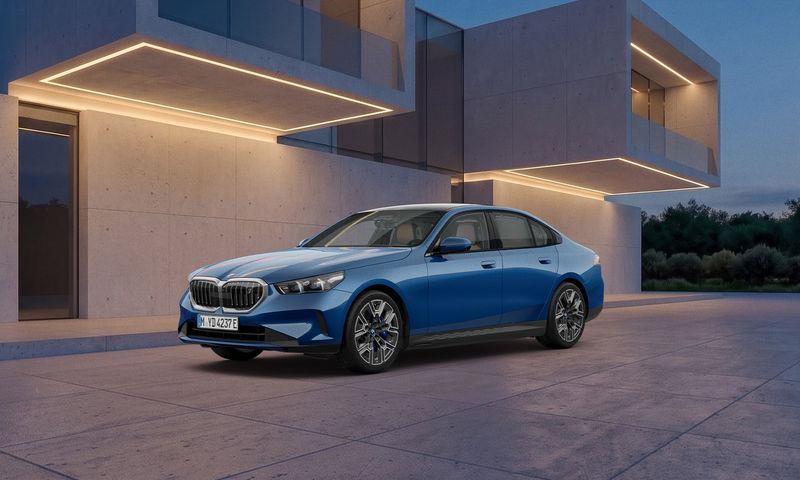 i5 xDrive M 스포츠 파이토닉 블루 에디션. BMW 코리아 제공