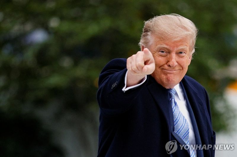 도널드 트럼프 미국 대통령 (출처=연합뉴스)
