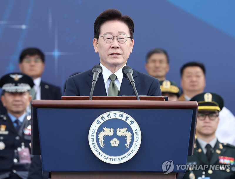 이재명 대통령, 국군의 날 기념사 (출처=연합뉴스)