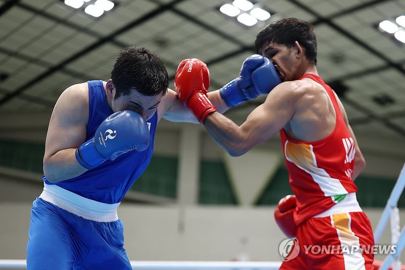 김민성, 남자 80kg급 결승 경기 (출처=연합뉴스)