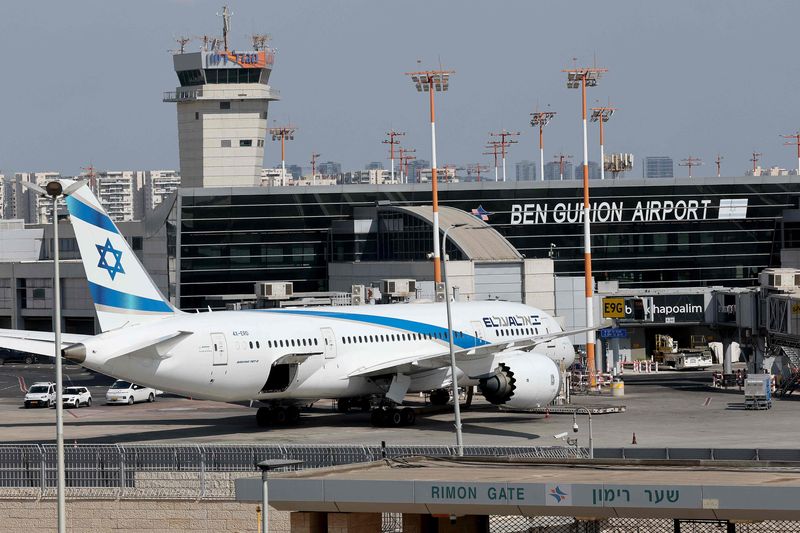 이스라엘 텔아비브 벤구리온 국제공항 모습.AFP연합뉴스