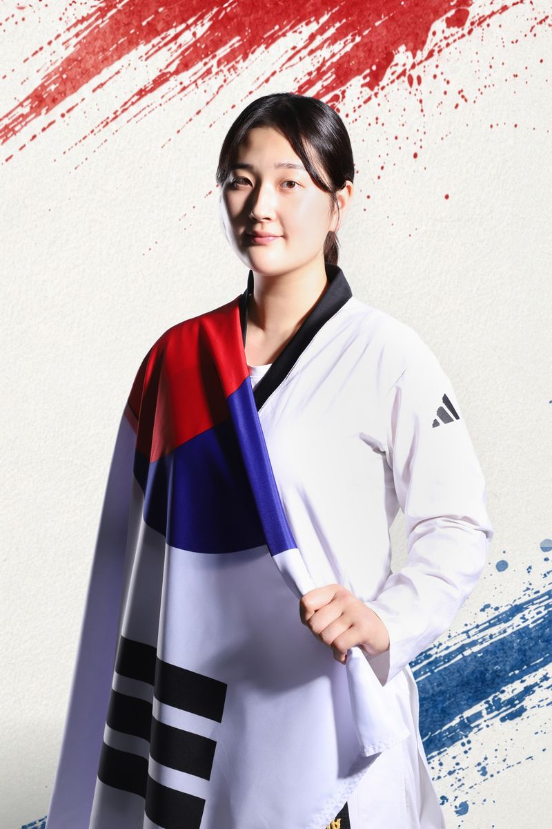 [서울=뉴시스] 한국 태권도 대표팀의 송다빈. (사진 = 대한체육회 제공) *재판매 및 DB 금지