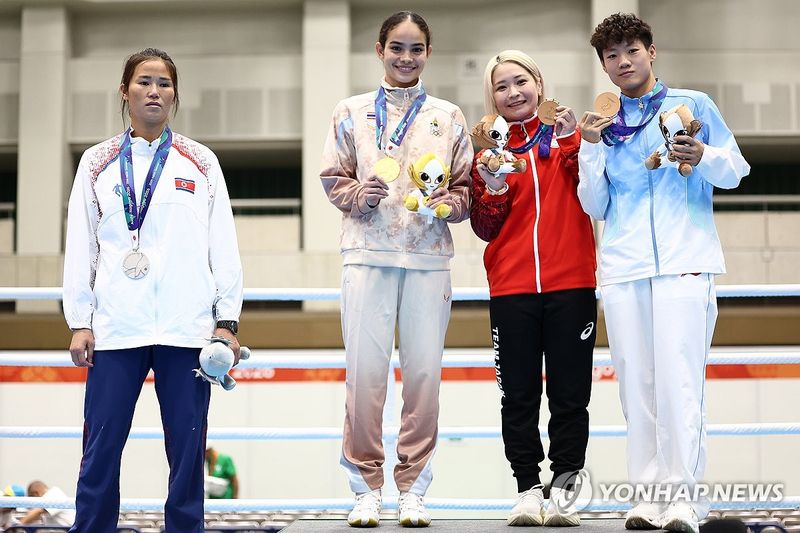 북한 방철미, 은메달 (출처=연합뉴스)