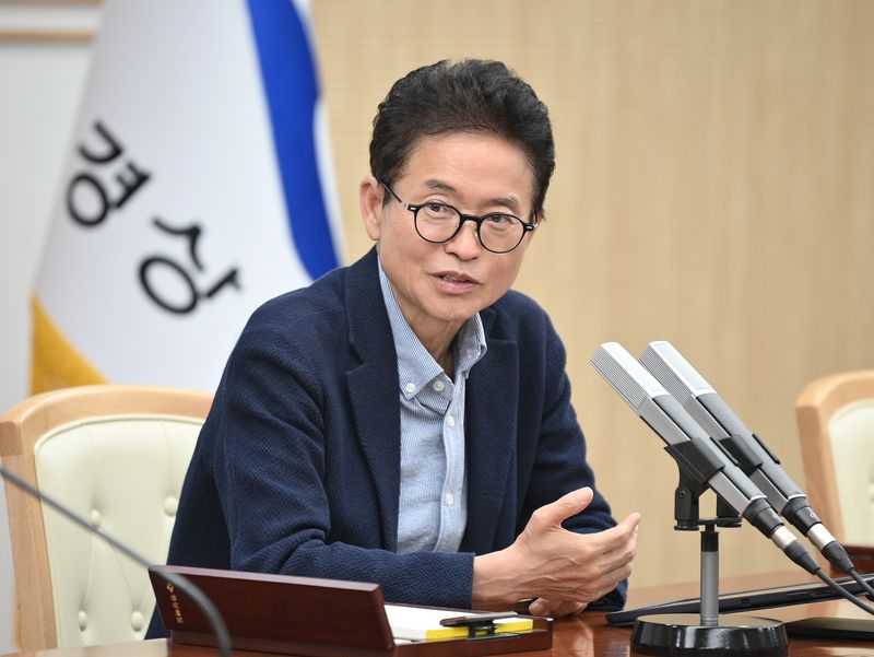 경북도는 29일 다음 달 20일 열리는 국회 행정안전위원회 국정감사에서 지방재정과 행정통합, 신공항, 경주 APEC 후속 사업에 대한 국가 지원을 요청한다.(경북도 제공. 재판매 및 DB 금지) ⓒ 뉴스1 김대벽 기자