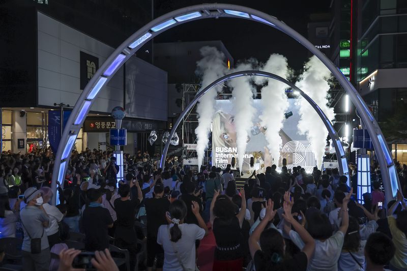 지난해 9월 열린 ‘제30회 부산국제영화제’ 전야제 전경. 부산국제영화제 사무국 제공