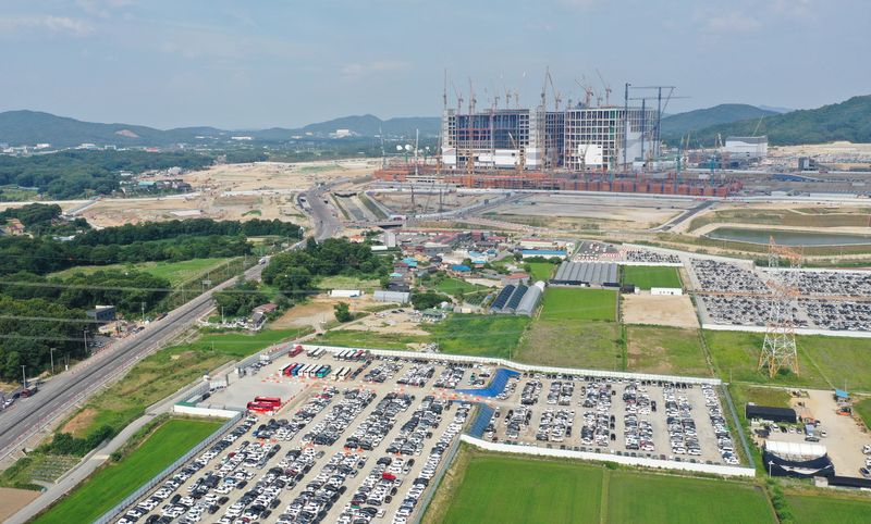 경기 용인시 처인구 원삼면에 위치한 용인 반도체 클러스터 일반산업단지 공사현장 모습. 2026.6.29 ⓒ 뉴스1 김영운 기자