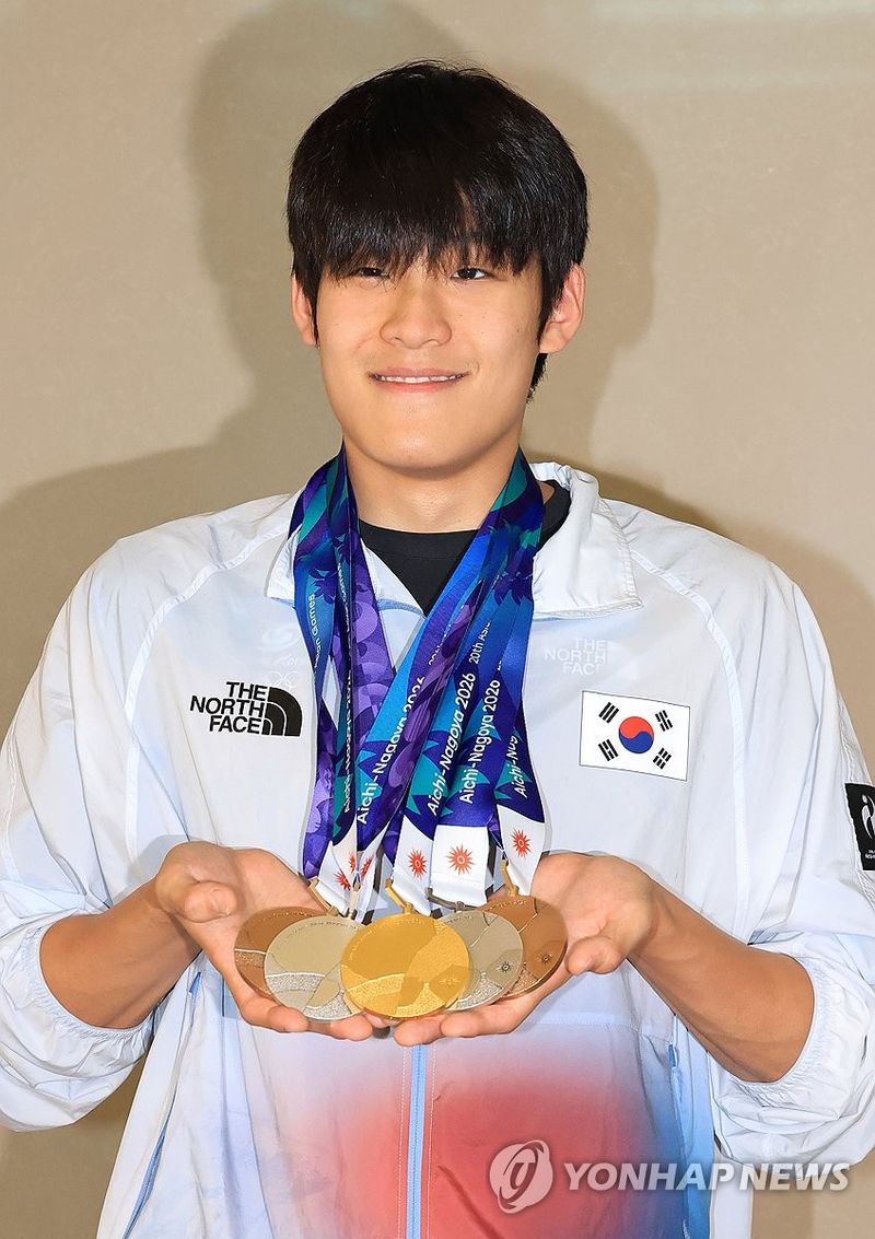 제가 받은 메달입니다! (출처=연합뉴스)