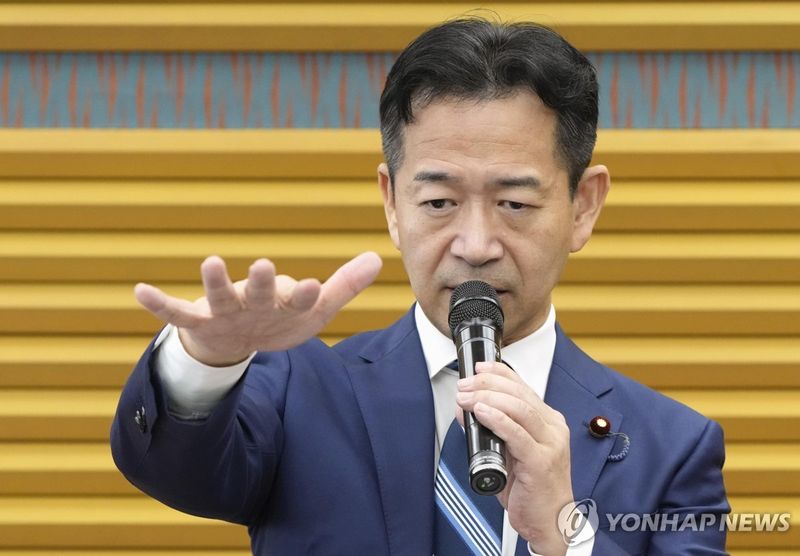 오카모토 미쓰나리 일본 공명당 대표. 출처=연합뉴스