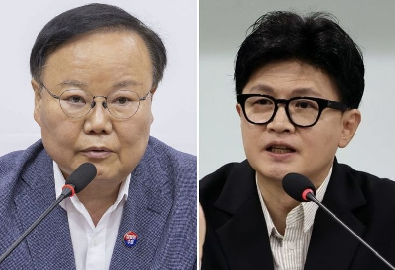 김재원 국민의힘 최고위원(왼쪽), 한동훈 무소속 의원./사진=연합뉴스, 뉴스1