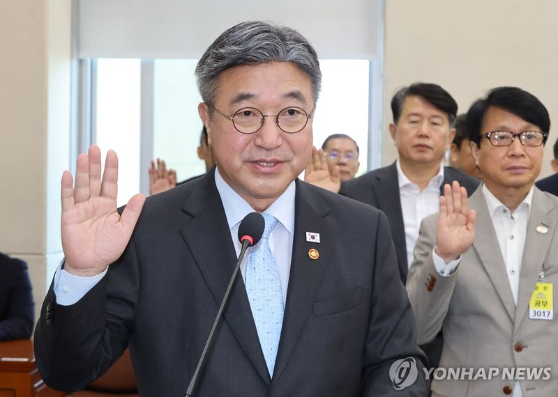 2026 행안위 국정감사, 증인선서 (출처=연합뉴스)