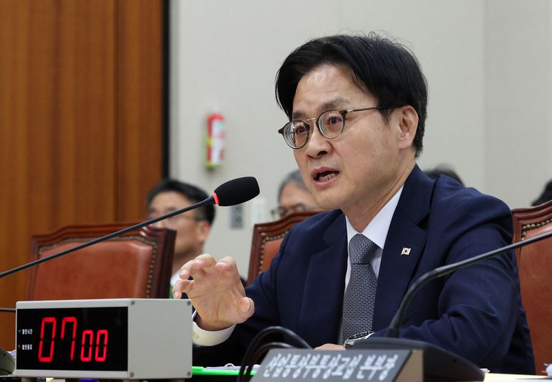 김정관 산업통상부 장관이 6일 서울 여의도 국회에서 열린 산업통상자원중소벤처기업위원회 국정감사에서 발언하고 있다. 사진= 뉴시스
