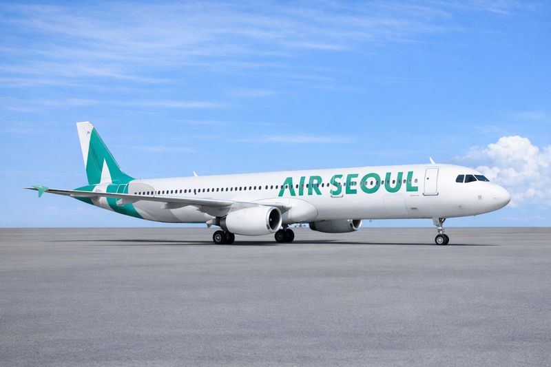 에어서울 A321-200 항공기. 사진=에어서울 제공