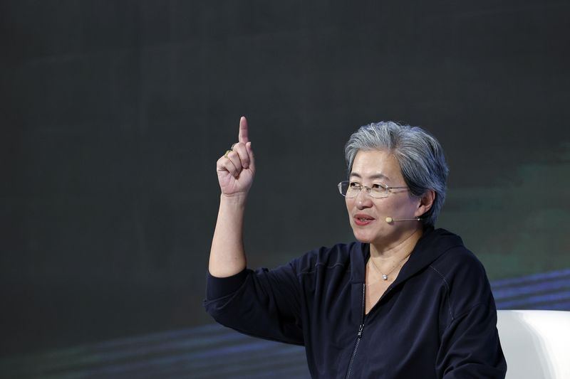 리사 수 AMD CEO가 7일 오후 서울시 용산구 드래곤시티에서 열린 AMD 게이머 데이 행사에서 참석자들의 질문에 답하고 있다. 2026.10.7 ⓒ 뉴스1 박정호 기자