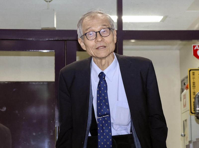 노벨 화학상을 공동 수상한 소아이 겐소 일본 도쿄이과대 교수. 교도 연합뉴스