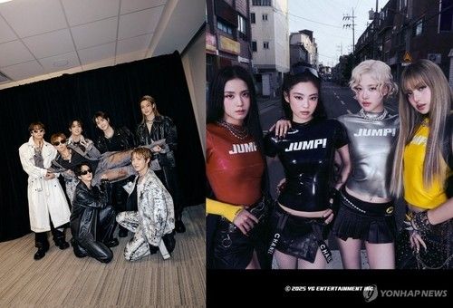 그룹 방탄소년단(좌)과 걸그룹 블랙핑크(우) (출처=연합뉴스)