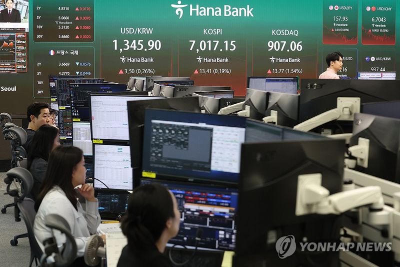 코스닥 1%대 상승 (출처=연합뉴스)