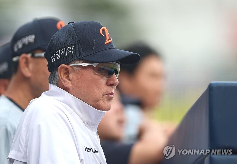 한화 이글스 김경문 감독 (출처=연합뉴스)