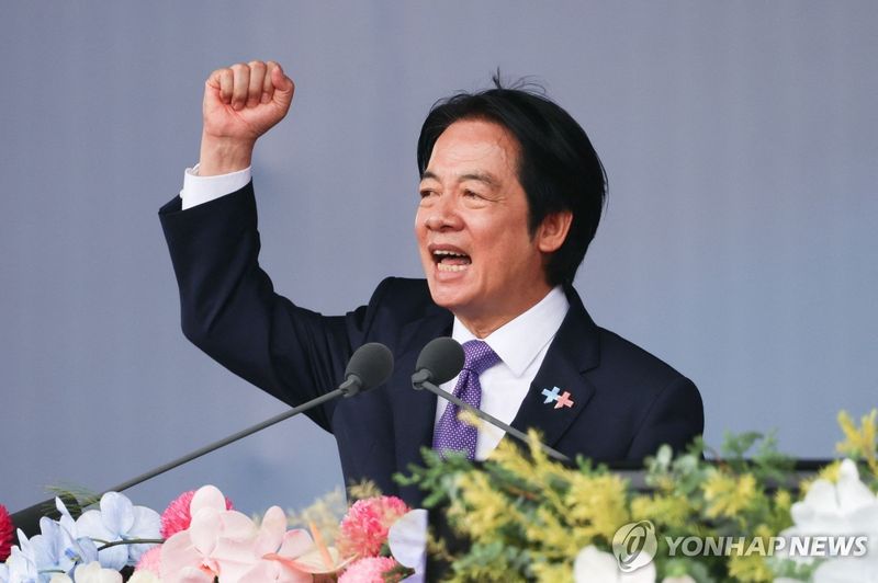 라이칭더 대만 총통. 연합뉴스