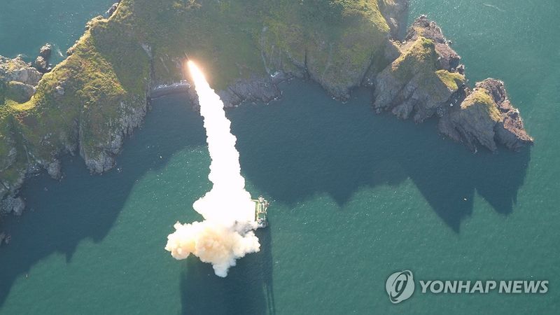 극초음속 활공비행체 최초 시험발사 (출처=연합뉴스)