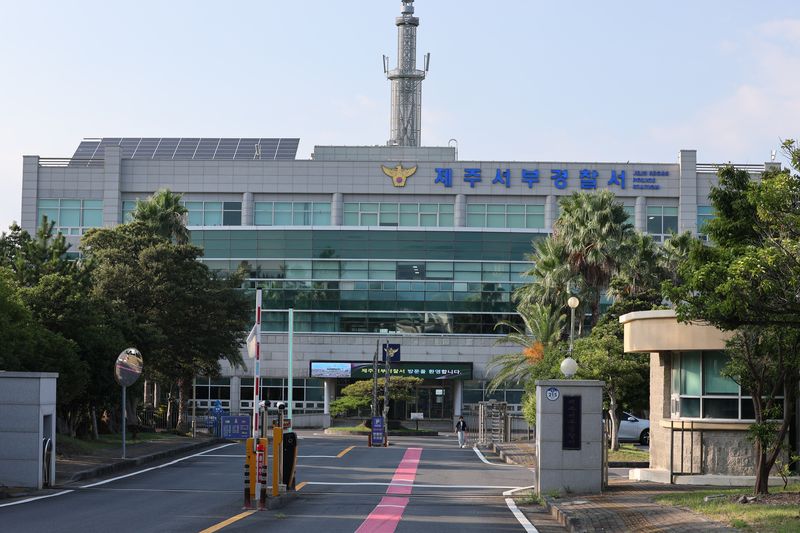 제주서부경찰서. 2026.8.25 ⓒ 뉴스1 안은나 기자
