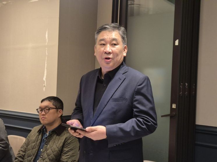 최승재 중소기업 옴부즈만이 12일 오찬간담회에서 발언하고 있다. 중소기업 옴부즈만 제공.