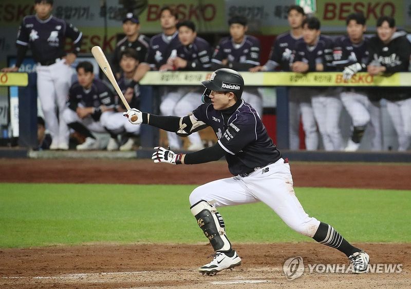 최원준 '안타 추가' (출처=연합뉴스)