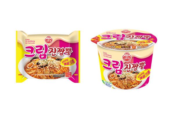 오뚜기 2020년 선보인 크림진짬뽕. 오뚜기 딥까르보진짬뽕은 이달 14일 GS25에서 출시될 예정이다.(오뚜기 제공)