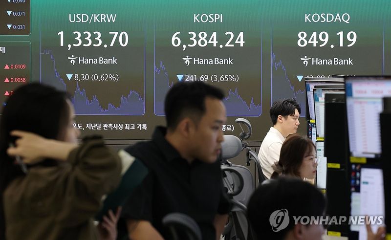 코스피, 삼전 역대급 실적에도 급락 마감 (출처=연합뉴스)