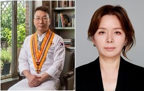 2026년 강원특별자치도명장으로 선정된 박종모 고성 델피노 총괄조리팀장과 이경근 원주 살롱드 이경 대표(사진 왼쪽부터)