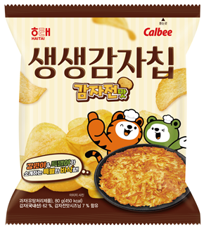 강원도 햇감자로 빚은 감자전맛 감자칩. 강원자치도 제공