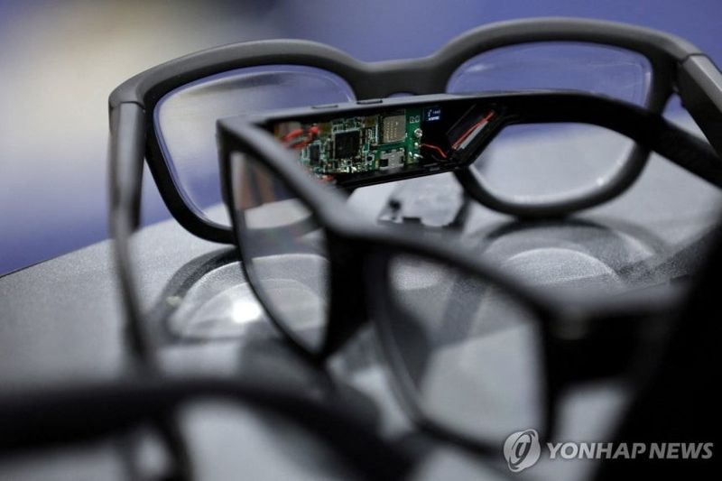 인공지능(AI) 안경. 연합뉴스