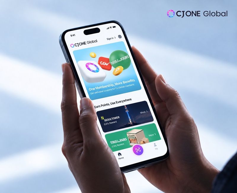 CJ올리브네트웍스의 'CJ ONE 글로벌'. CJ올리브네트웍스 제공