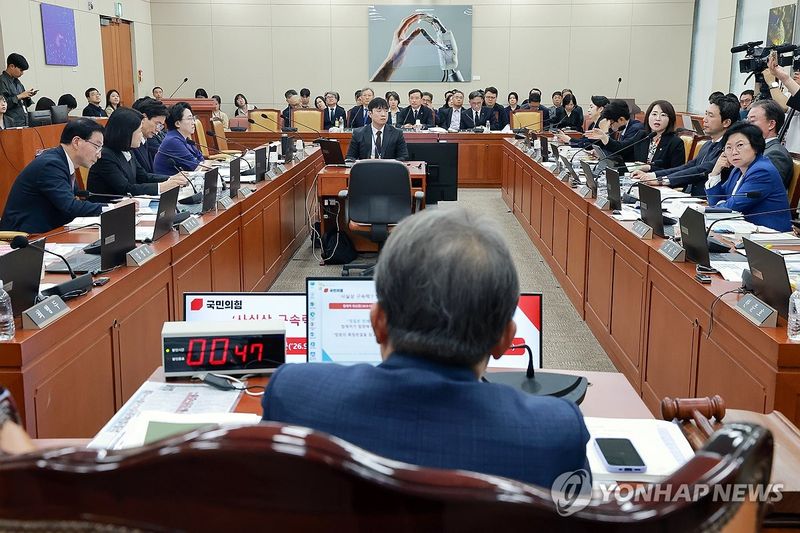 15일 서울 여의도 국회에서 열린 과학기술정보방송통신위원회 국정감사 모습. 연합뉴스