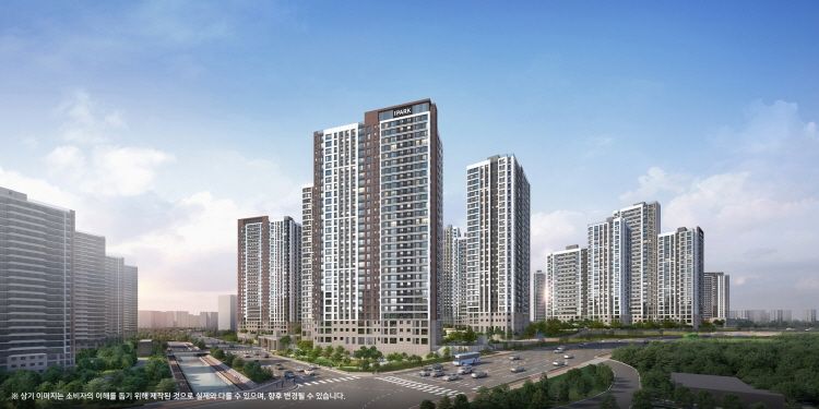 청주 가경 아이파크 8단지 주경 투시도[사진=IPARK현대산업개발]