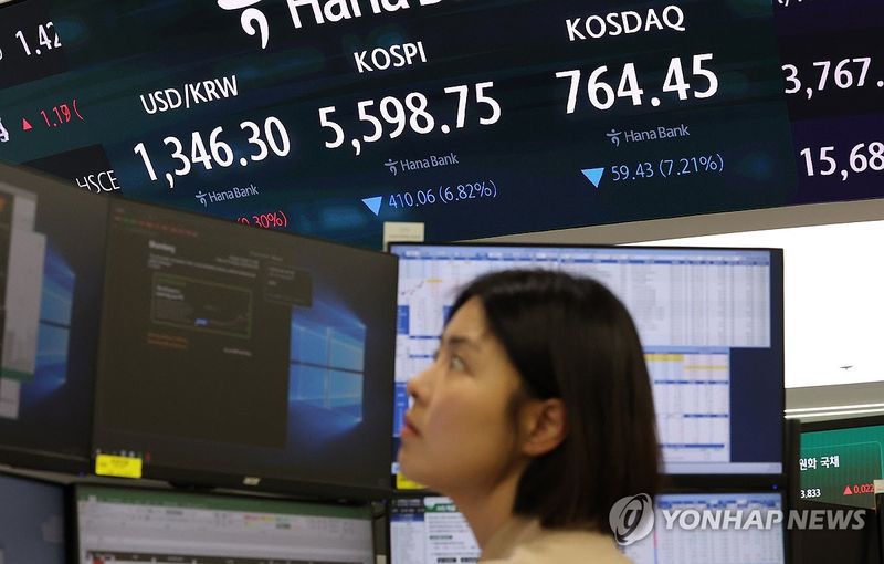 코스피, 장중 5,500대 (출처=연합뉴스)