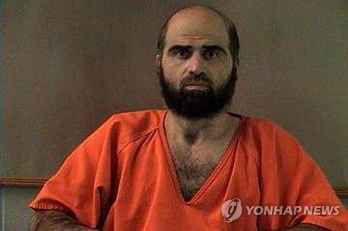 2009년 포트후드 미군기지 총기난사범 니달 하산. 사진=연합뉴스