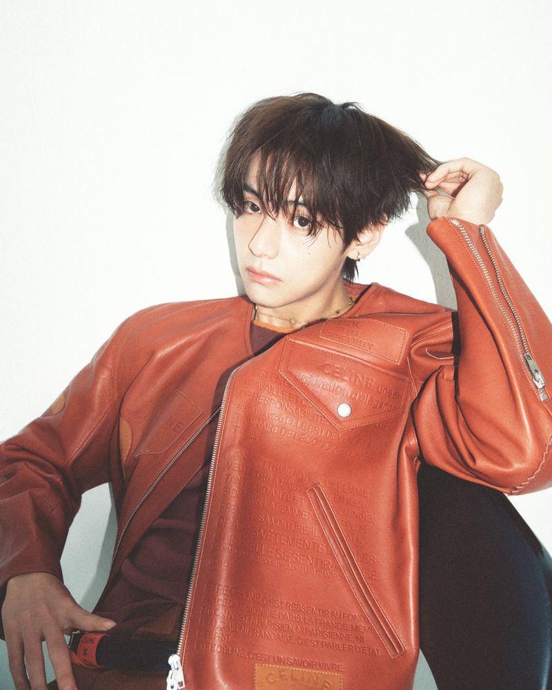 방탄소년단 뷔. 셀린느 제공. 뉴시스