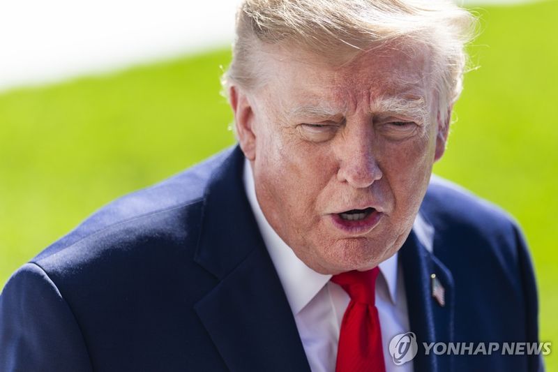 도널드 트럼프 미국 대통령 (출처=연합뉴스)