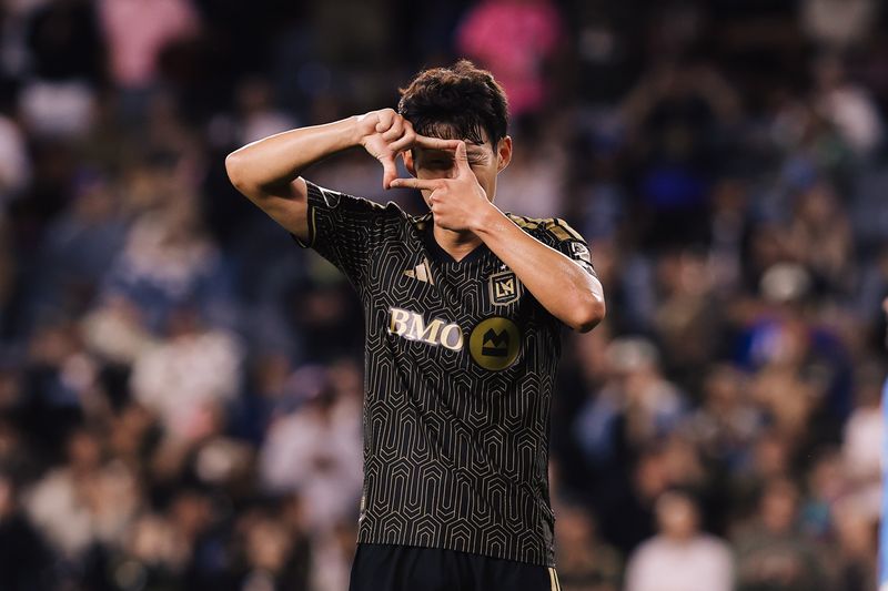 미국 프로축구 메이저리그사커(MLS) 로스앤젤레스FC(LAFC)의 손흥민. 뉴시스