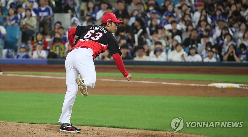 오늘 선발 등판하는 시라카와. 연합뉴스