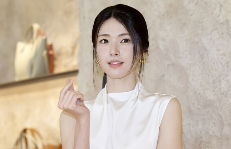 [서울=뉴시스] 김혜진 기자 = 배우 하영이 29일 오전 서울 강남구 폴렌느 서울에서 열린 아틀리에 오픈 기념 포토 행사에서 포즈를 취하고 있다. 2026.06.29. jini@newsis.com *재판매 및 DB 금지 /사진=뉴시스