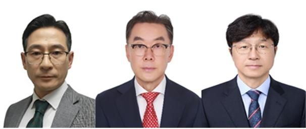 (왼쪽부터) 심재운 원장 부산테크노파크, 김현준 이사장 부산신용보증재단, 황선웅 원장 부산경제진흥원