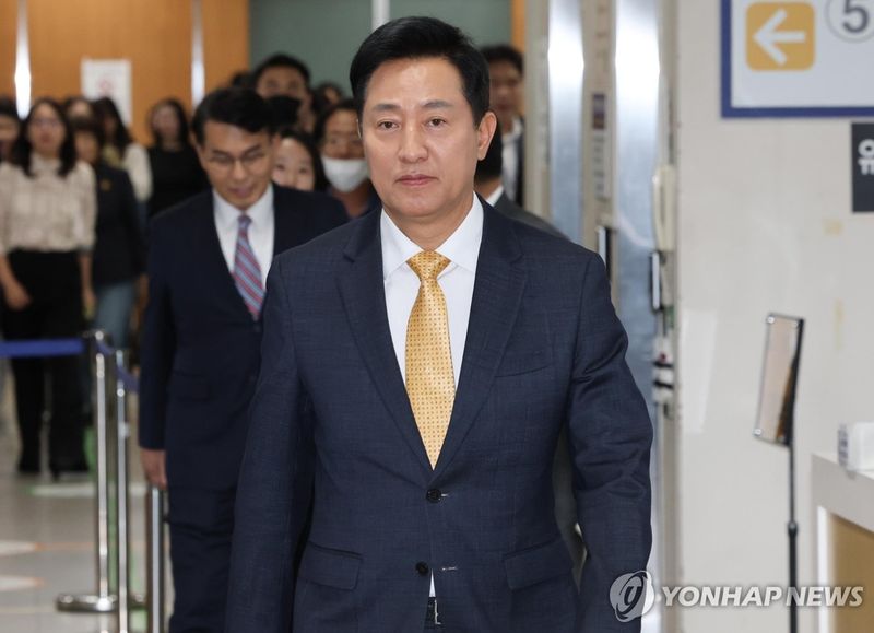 오세훈 서울시장. 연합뉴스