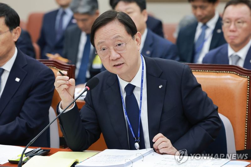 금감원 국정감사, 답변하는 이찬진 금감원장 (출처=연합뉴스)