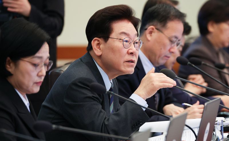 이재명 대통령이 20일 청와대에서 열린 국무회의에서 발언하고 있다. (청와대통신사진기자단) 2026.10.20 ⓒ 뉴스1 허경 기자