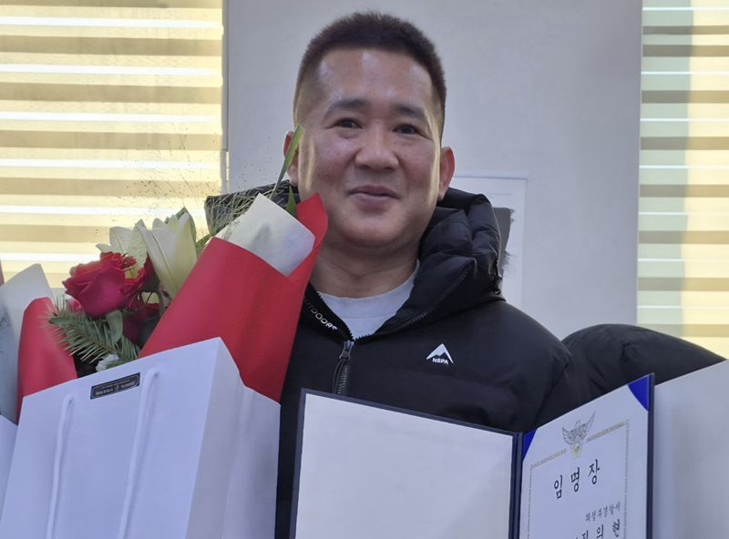 [의정부=뉴시스]경기 의정부경찰서 형사과 강력1팀 고(故) 진의현 경위.(사진=의정부경찰서 제공)photo@newsis.com /사진=뉴시스